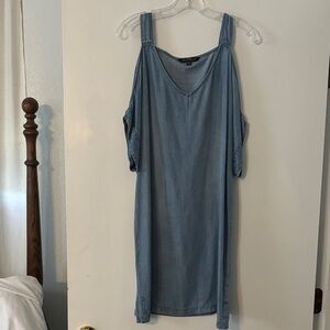 Velvet Heart Light Blue Denim Dress
